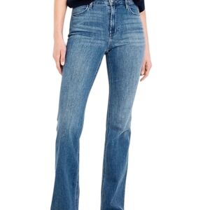 High Rise Jeans Size 2 Flare Med Wash Stretch Old Navy